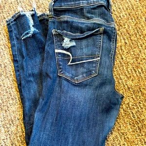 American Eagle HI rise jegging
